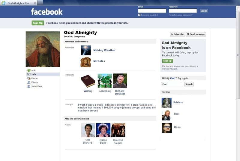 GodsFacebook