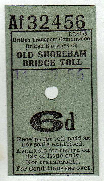 The Toll Bridge Ticket