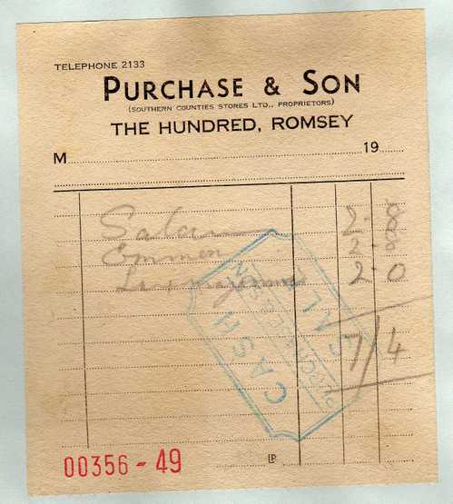 Groceries from Romsey