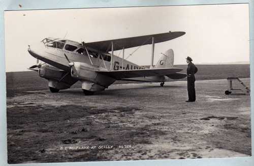 BEA Plane at Scilly