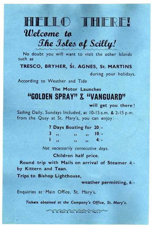Sailing Times