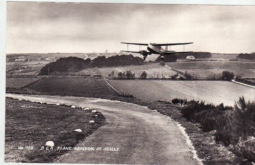 BEA Plane, Scilly